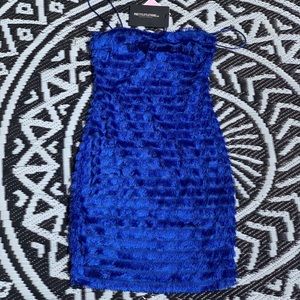 Royal Blue cocktail dress